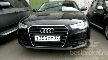 прокат авто Audi A6 за сутки 8000 рублей