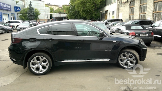 прокат BMW X6 в Москве, прокат БМВ X6 в Москве дешево
