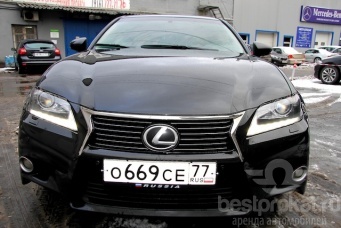 прокат автомобиля Lexus GS 350 в Москве без залога, скидки, акции