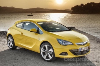аренда авто Opel Astra, прокат машины в Москве