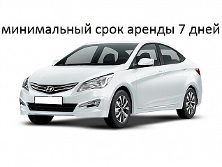 Аренда Hyundai Solaris I Рестайлинг седан 1.4 MT в Москве